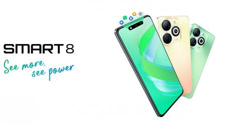 Infinix Smart 8 - UNISOC T606, 90Hz LCD-scherm, Android 13 en 13MP camera geprijsd voor $100